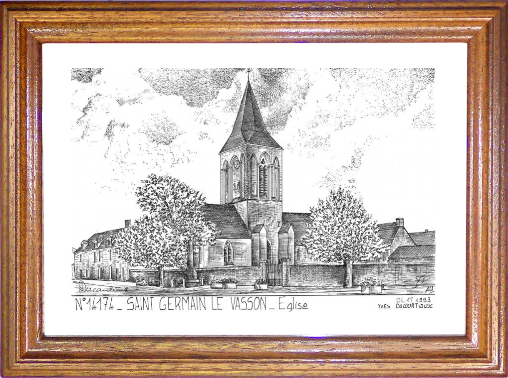 N 14174 - ST GERMAIN LE VASSON - glise