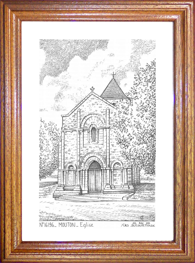 N 16196 - MOUTON - glise