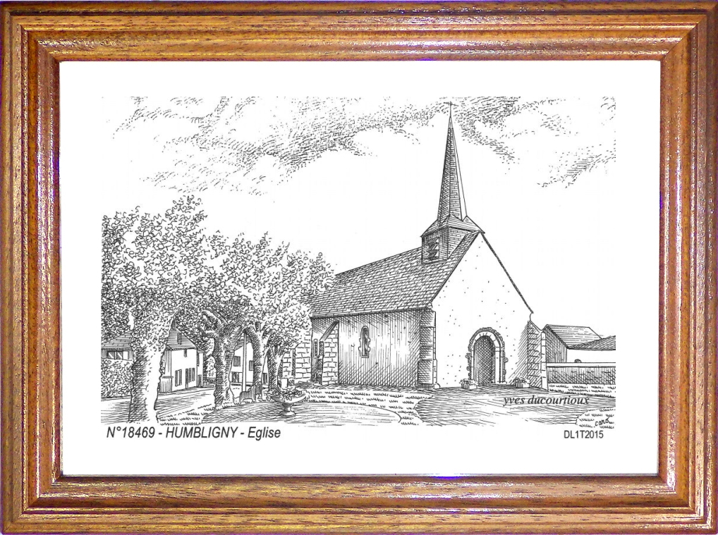 N 18469 - HUMBLIGNY - glise