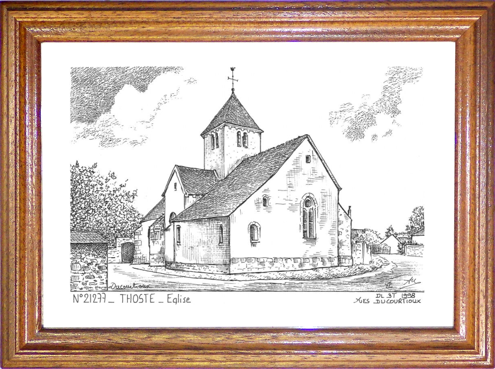 N 21277 - THOSTE - glise