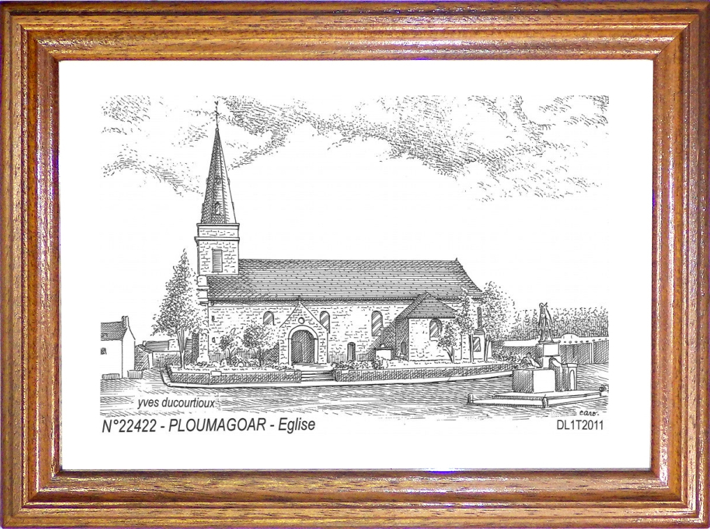 N 22422 - PLOUMAGOAR - glise