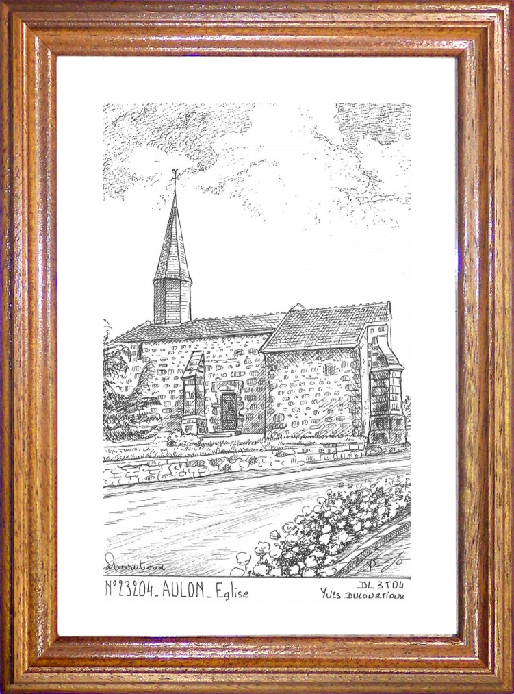 N 23204 - AULON - glise