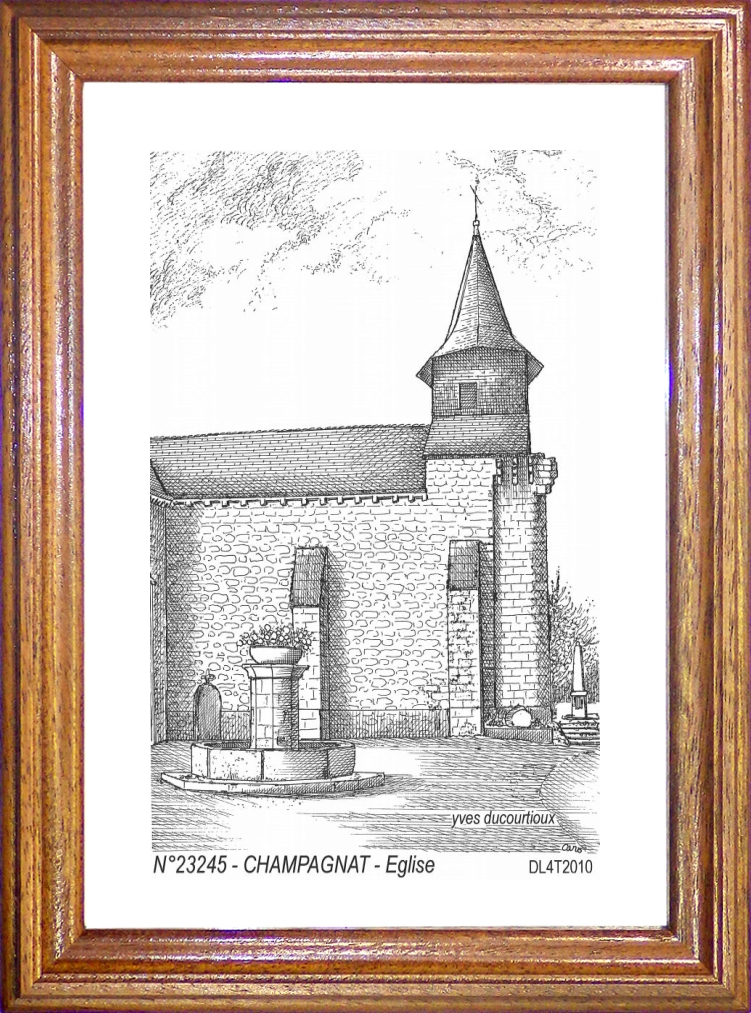 N 23245 - CHAMPAGNAT - glise