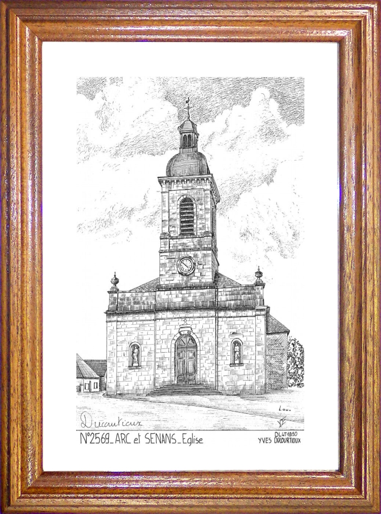 N 25069 - ARC ET SENANS - glise