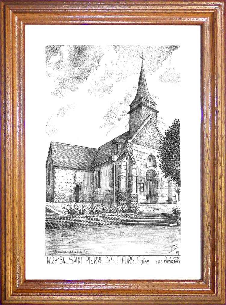 N 27134 - ST PIERRE DES FLEURS - glise