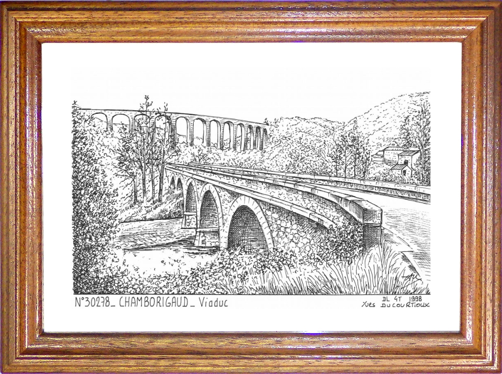 N 30278 - CHAMBORIGAUD - viaduc