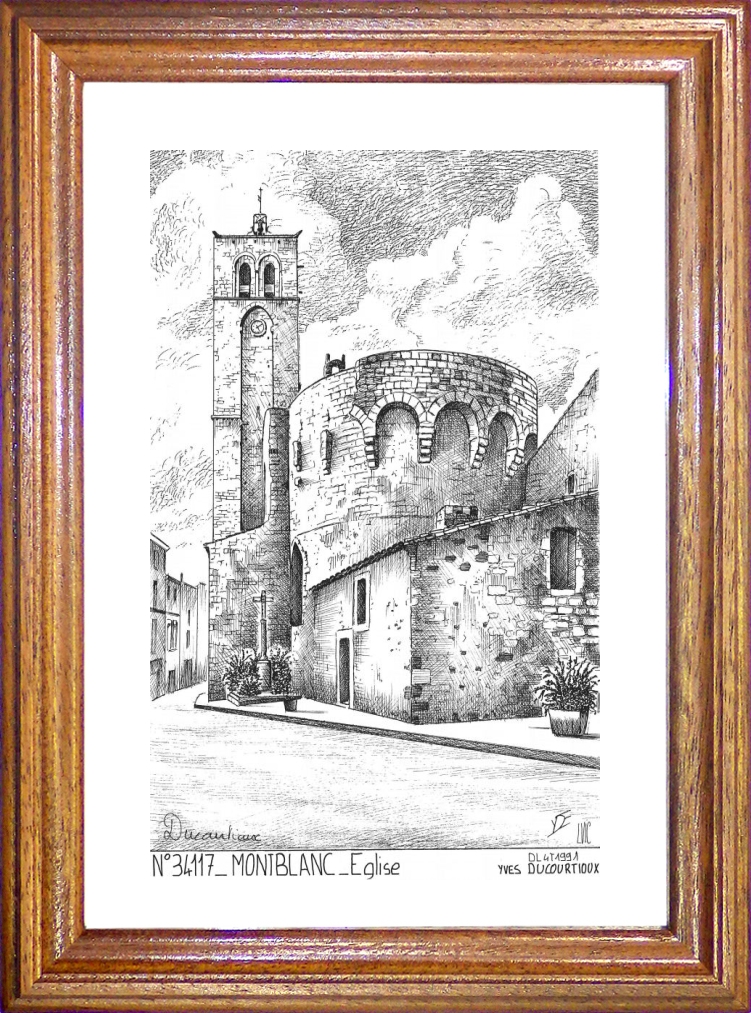 N 34117 - MONTBLANC - glise