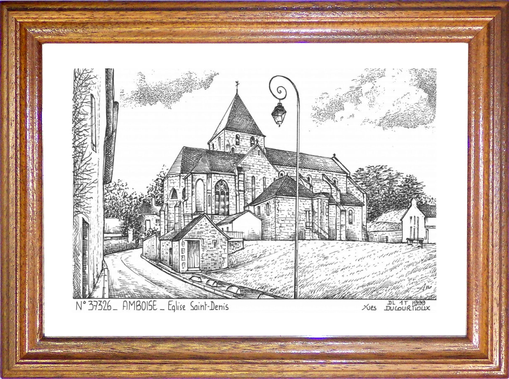 N 37326 - AMBOISE - glise st denis