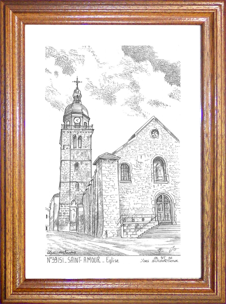 N 39151 - ST AMOUR - glise