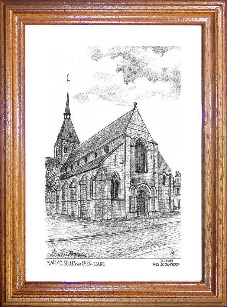 N 41040 - SELLES SUR CHER - glise