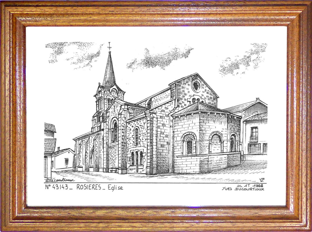 N 43143 - ROSIERES - glise