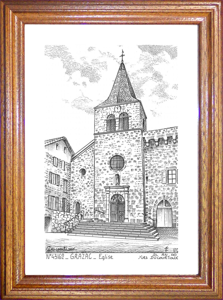 N 43162 - GRAZAC - glise