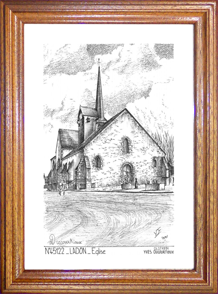 N 45122 - LADON - glise