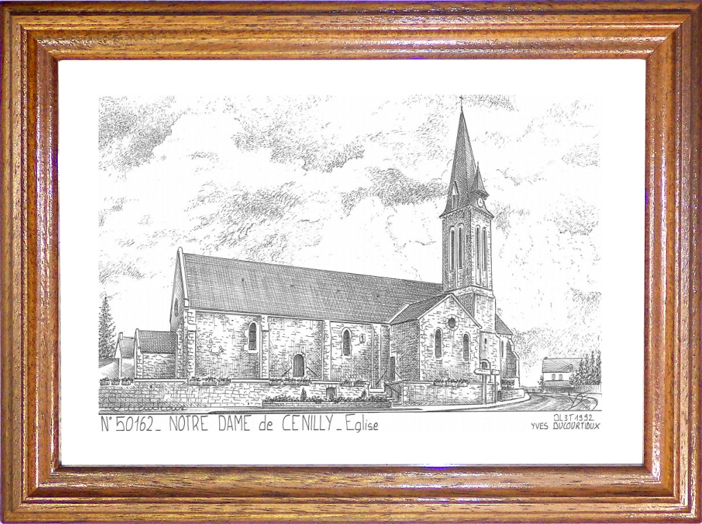 N 50162 - NOTRE DAME DE CENILLY - glise