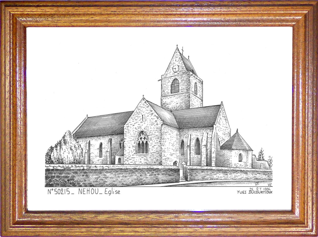 N 50215 - NEHOU - glise