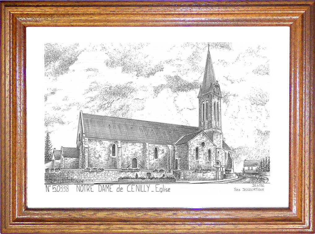 N 50338 - NOTRE DAME DE CENILLY - glise