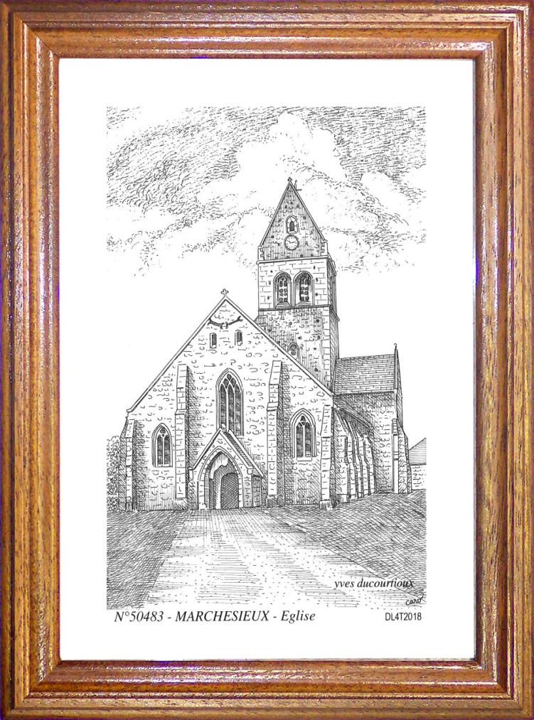 N 50483 - MARCHESIEUX - glise