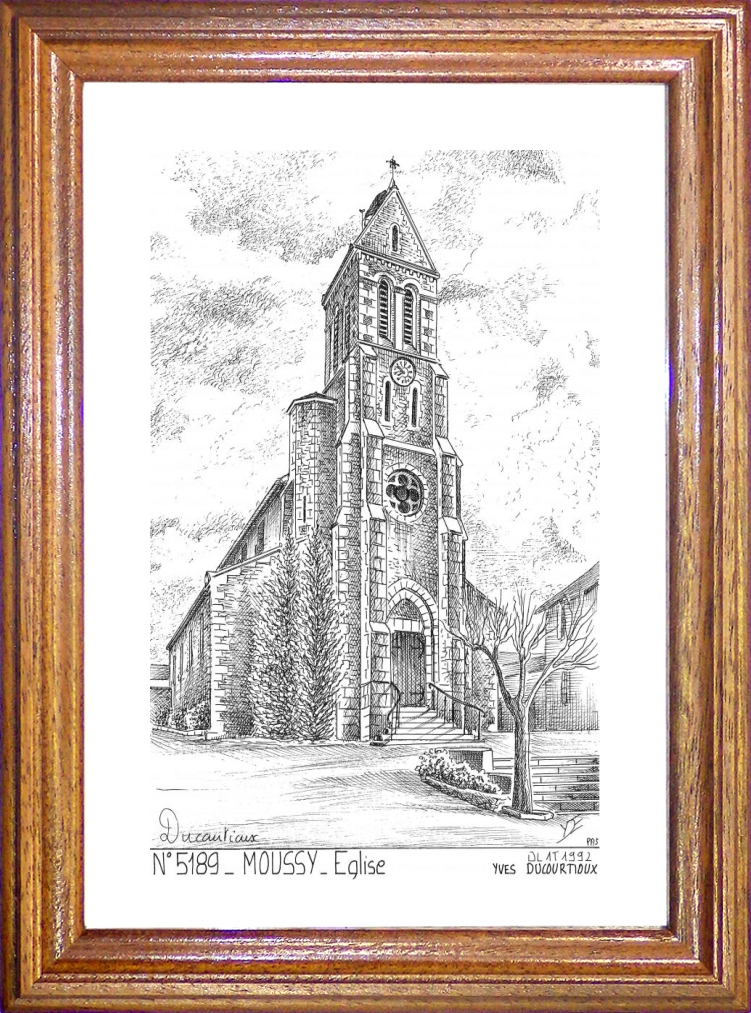 N 51089 - MOUSSY - glise