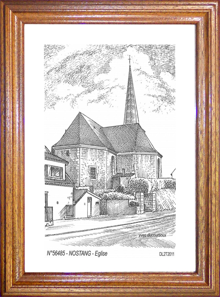 N 56485 - NOSTANG - glise