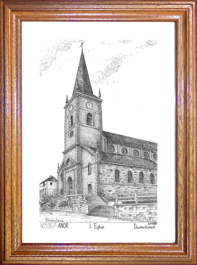 N 59067 - ANOR - glise