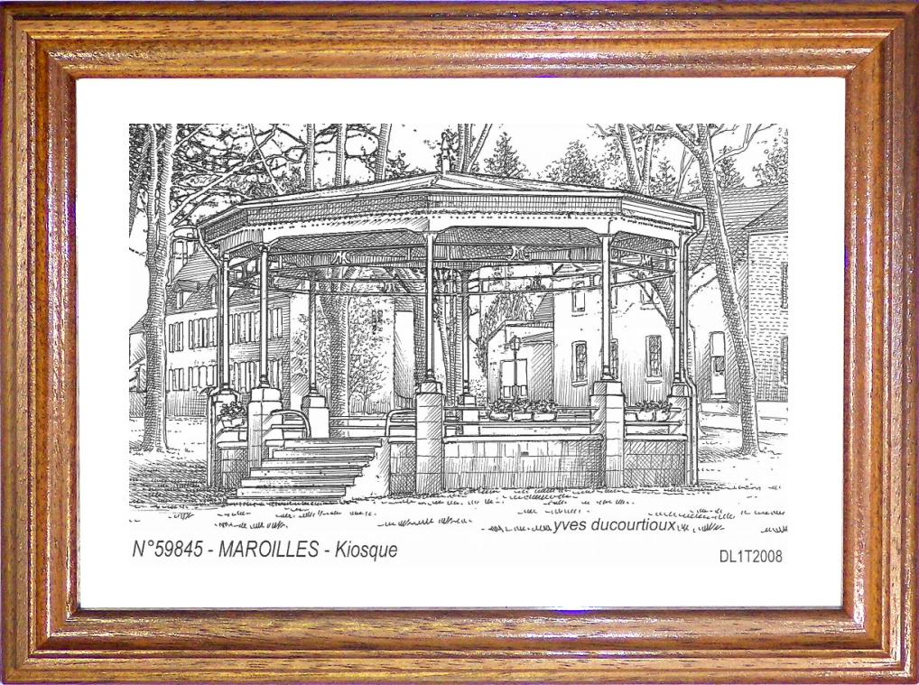 N 59845 - MAROILLES - kiosque