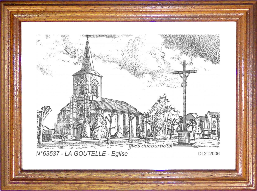 N 63537 - LA GOUTELLE - glise