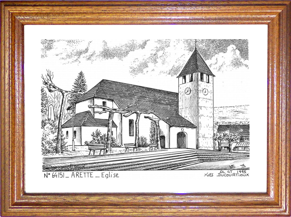 N 64151 - ARETTE - glise