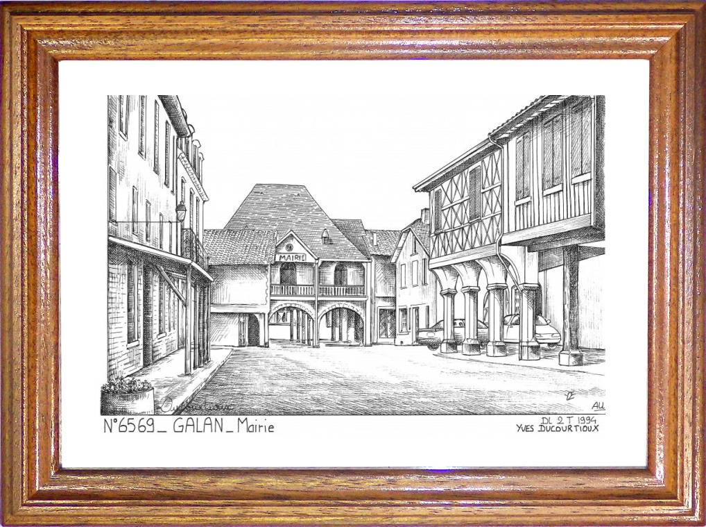 N 65069 - GALAN - mairie