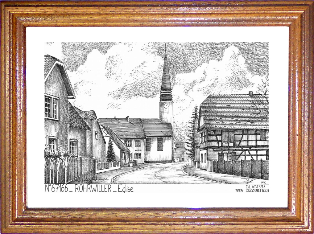 N 67166 - ROHRWILLER - glise