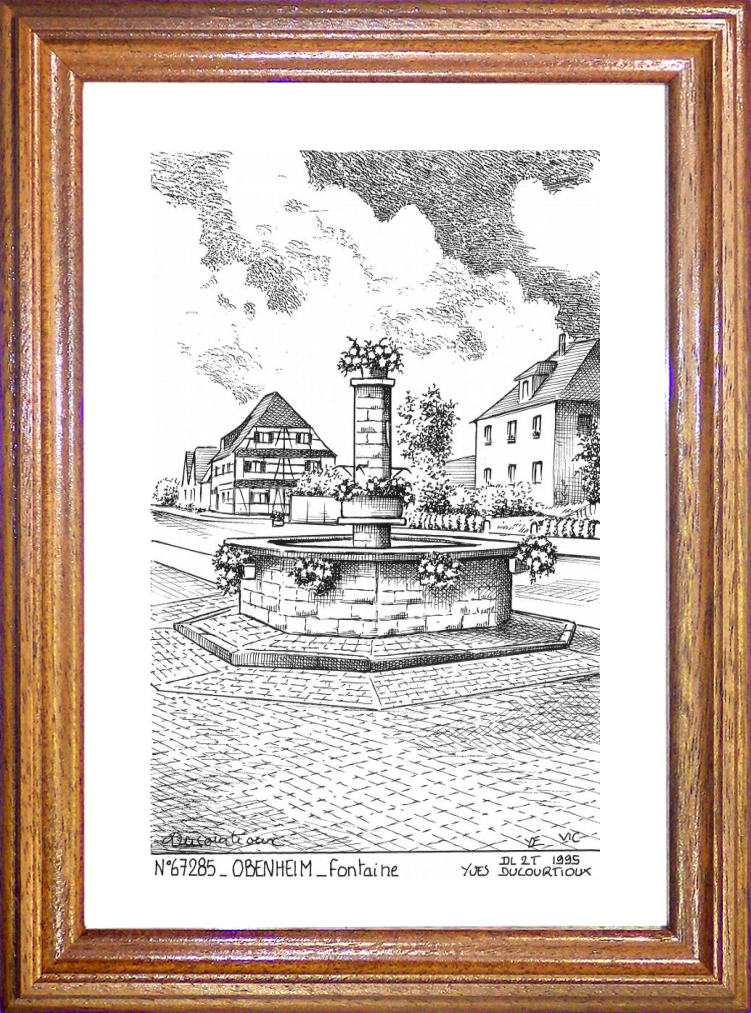 N 67285 - OBENHEIM - fontaine