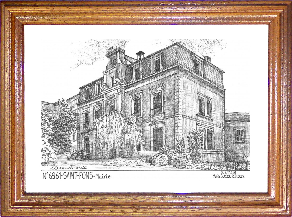 N 69061 - ST FONS - mairie