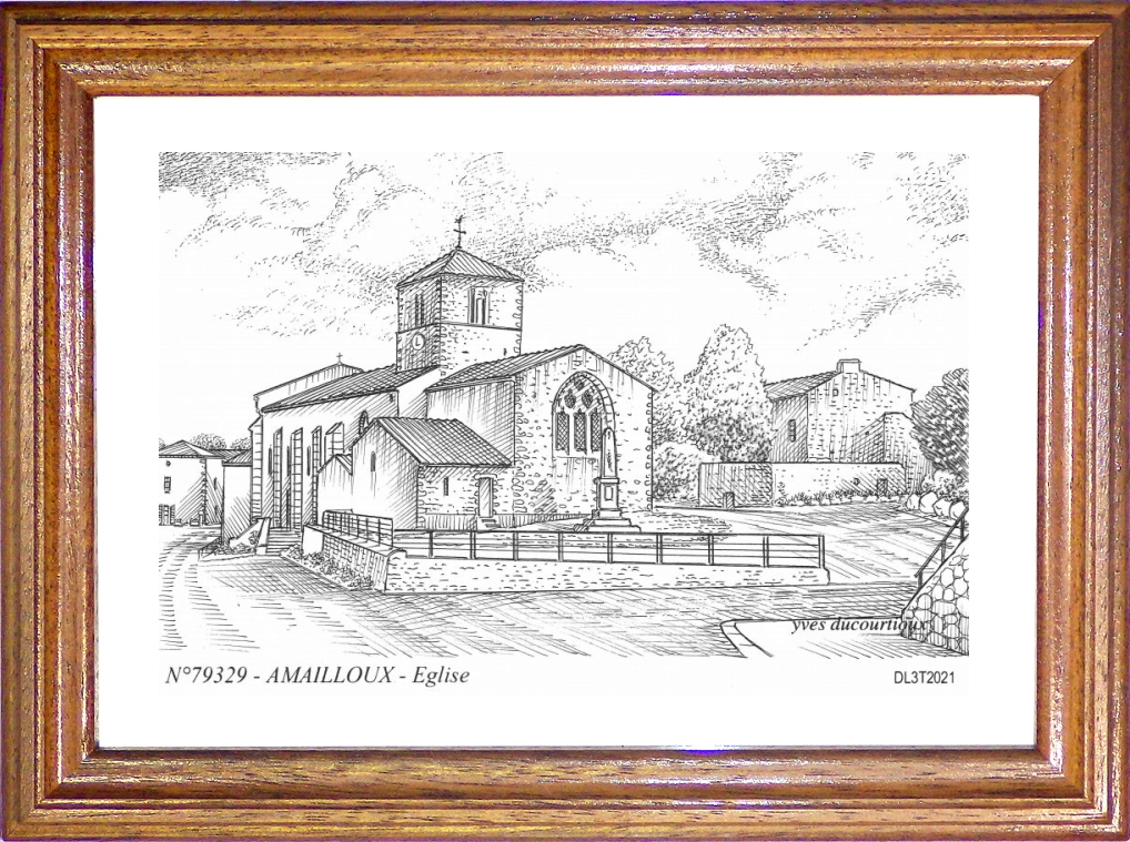 N 79329 - AMAILLOUX - glise