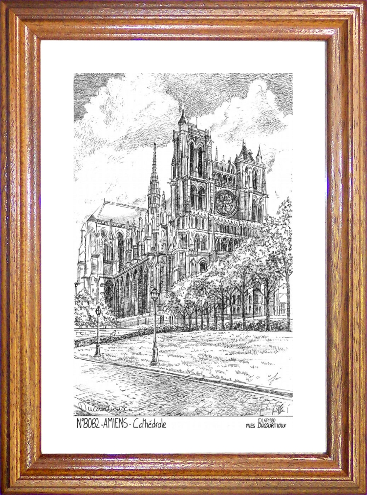 N 80082 - AMIENS - cathdrale