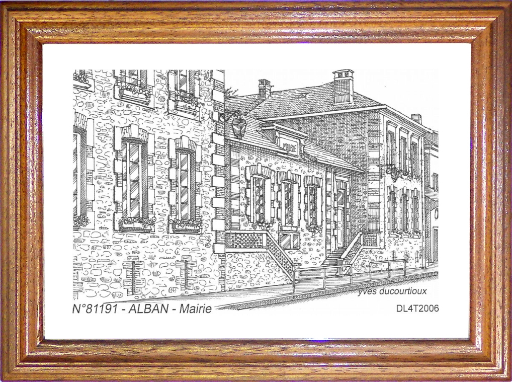 N 81191 - ALBAN - mairie