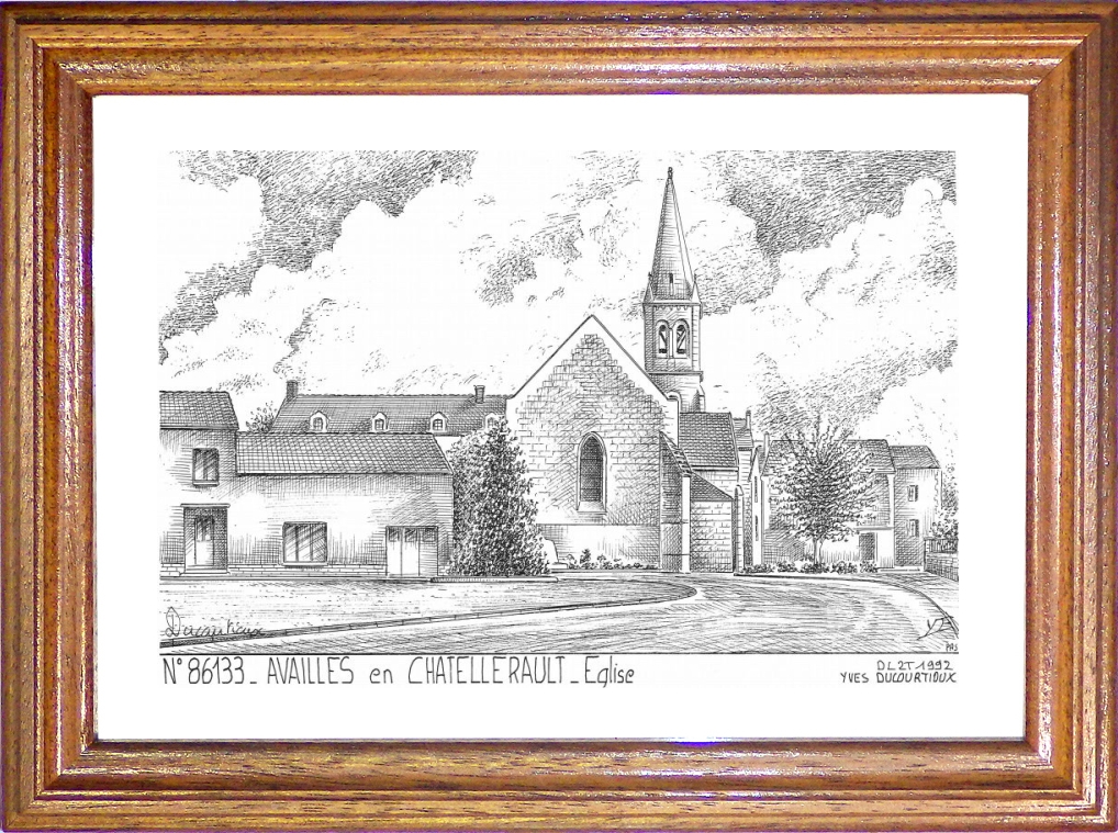 N 86133 - AVAILLES EN CHATELLERAULT - glise