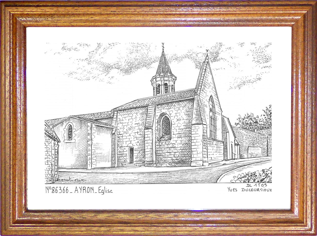 N 86366 - AYRON - glise