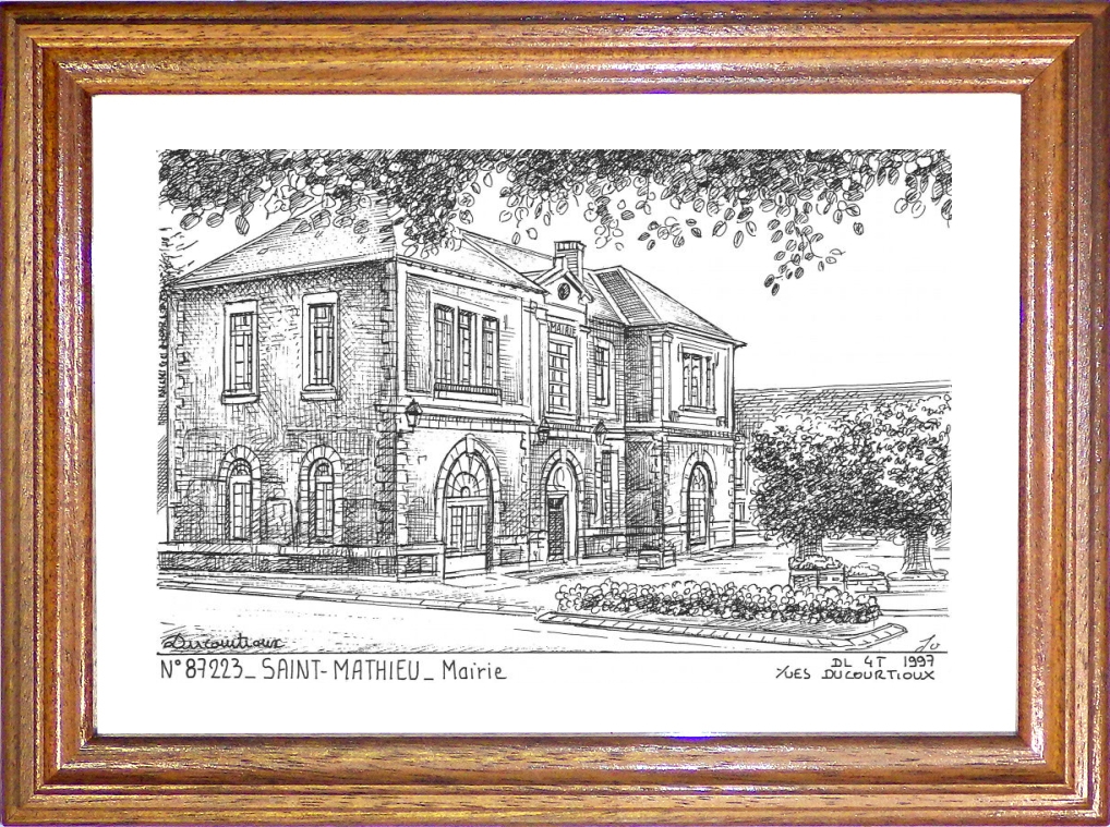 N 87223 - ST MATHIEU - mairie