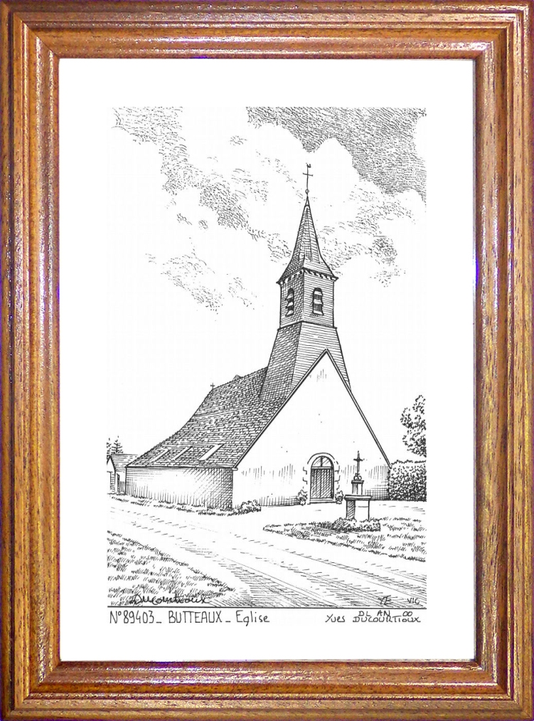 N 89403 - BUTTEAUX - glise